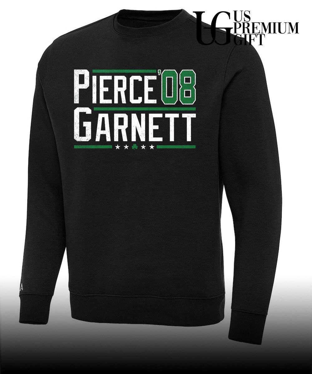 Paul Pierce and Kevin Garnett Boston Celtics NBA Championship Pierce 08 Garnett shirt Unisex