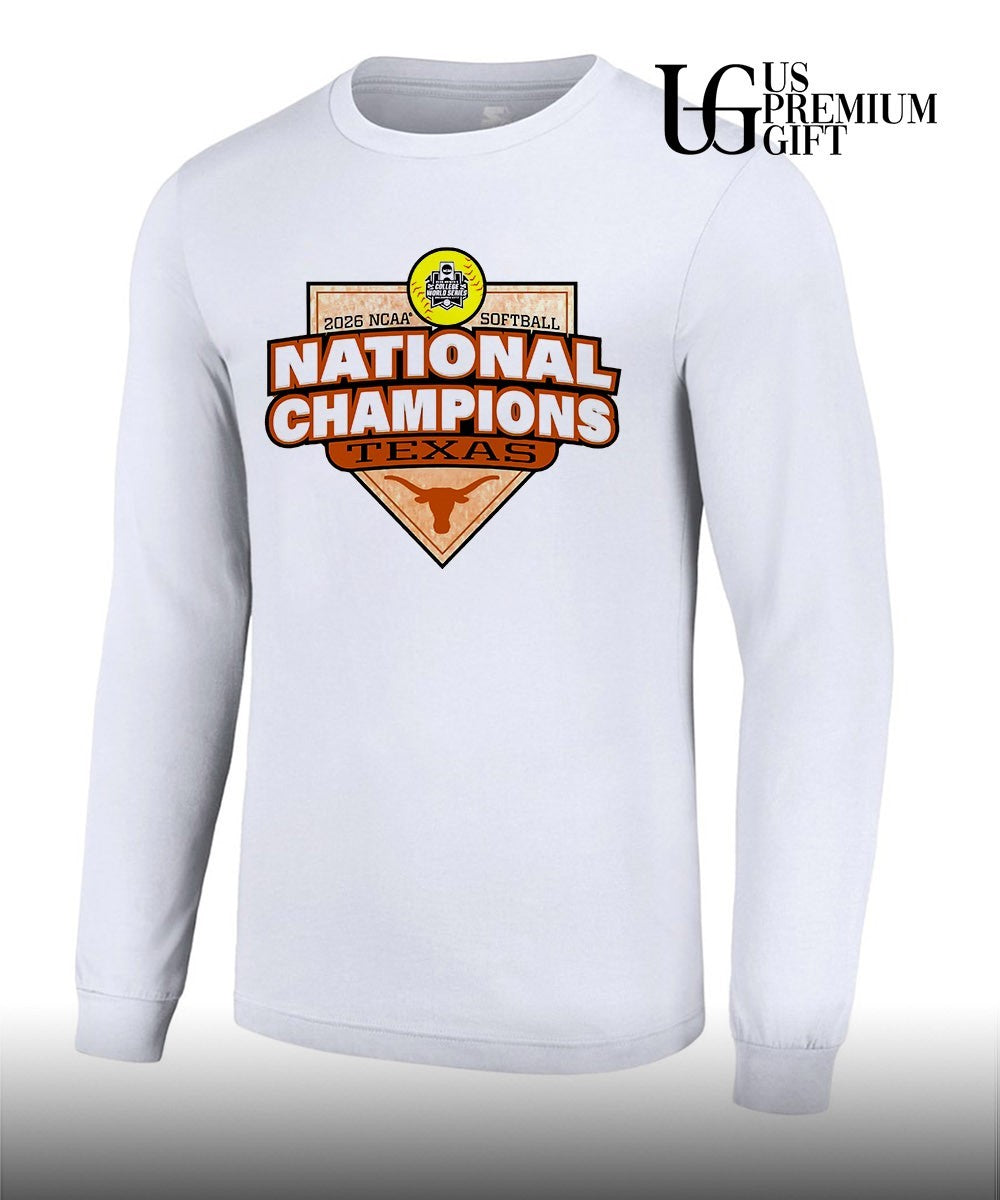 Texas Longhorns 2026 Softball Women’s NCAA Back To Back National Champions shirt Unisex