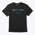 Peace Over Chaos Aquarius T Shirt Unisex