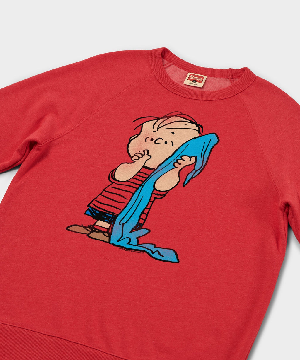 Peanuts Linus Character Crewneck Unisex