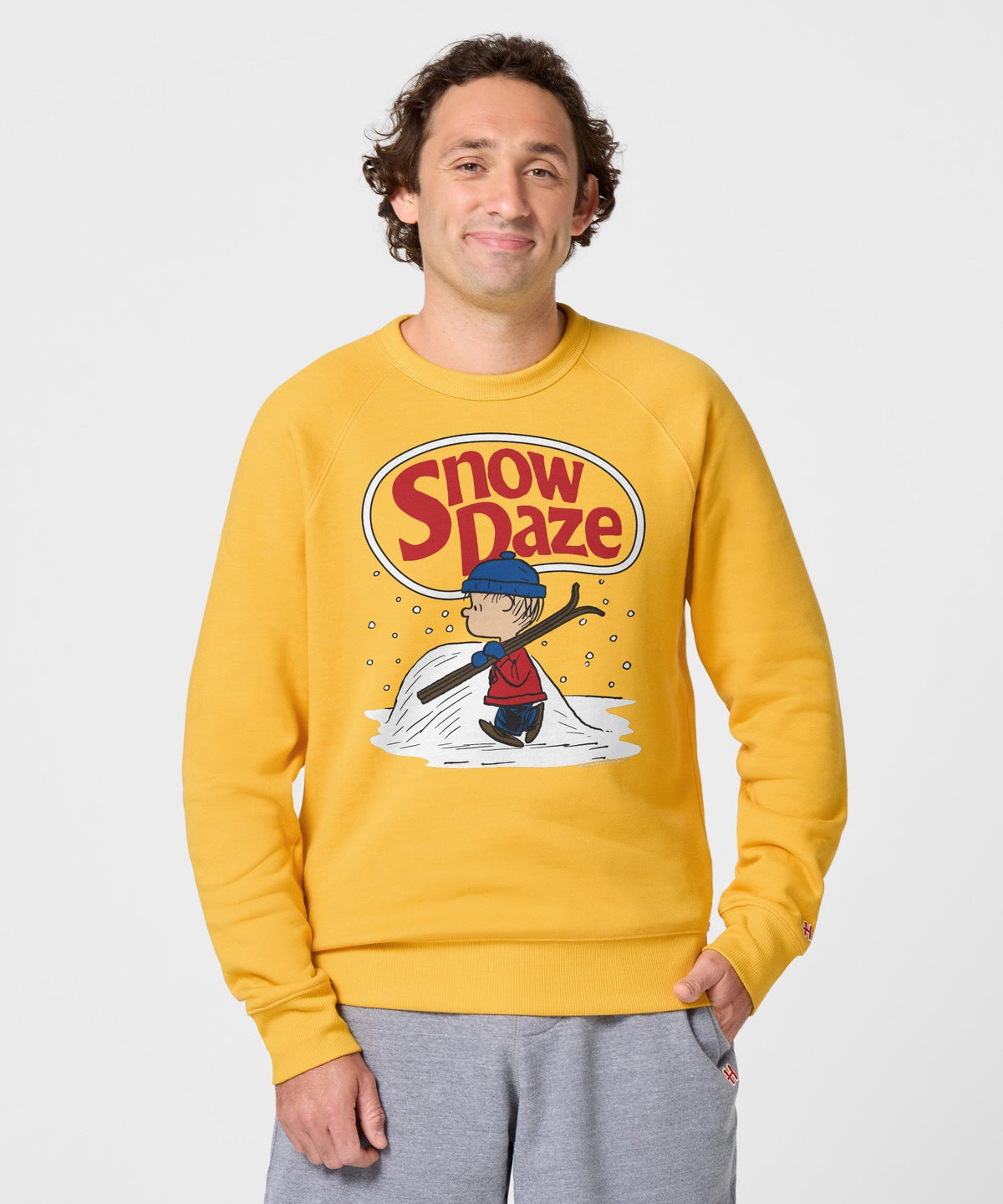 Peanuts Linus Snow Daze Crewneck Unisex