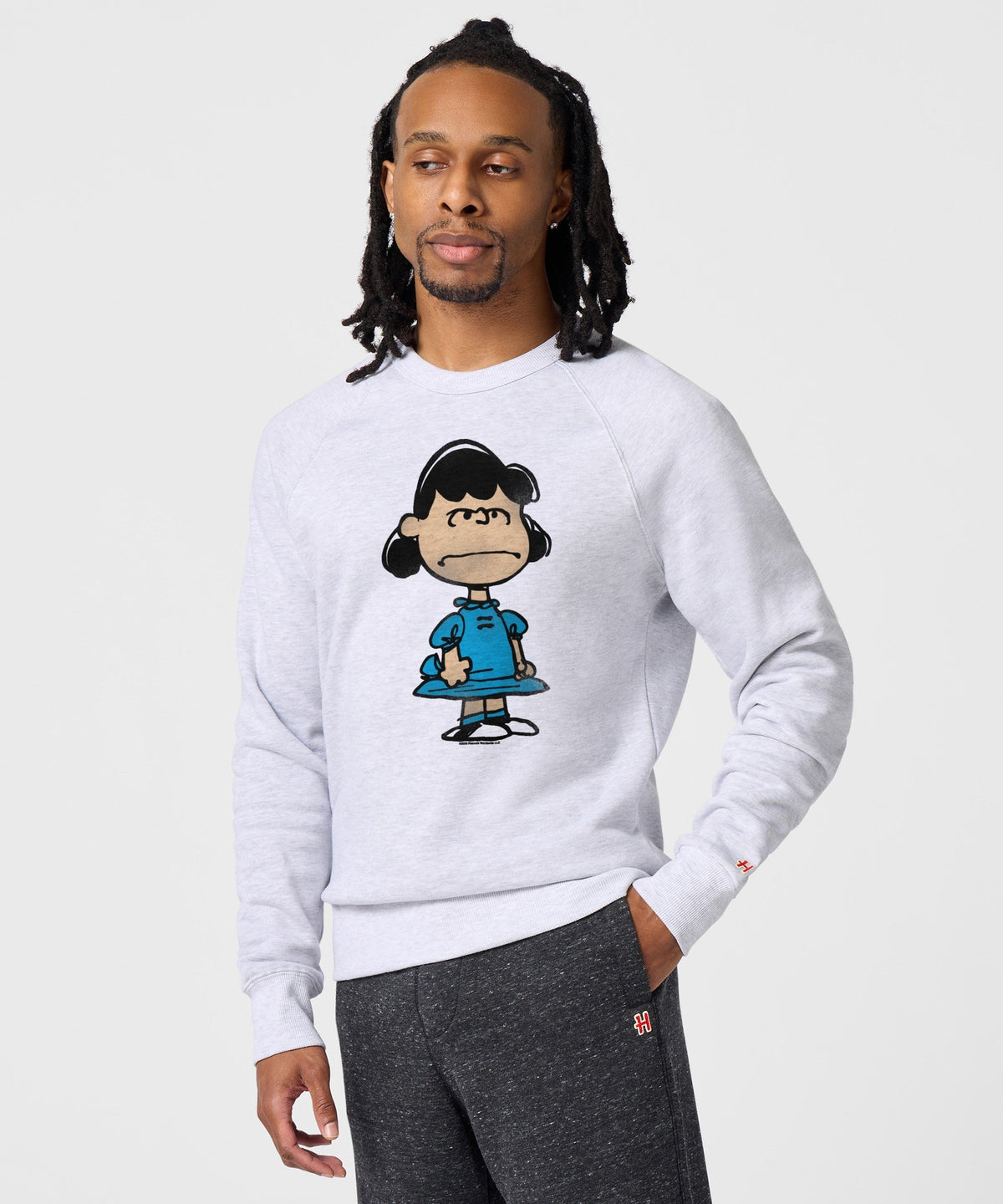 Peanuts Lucy Character Crewneck Unisex