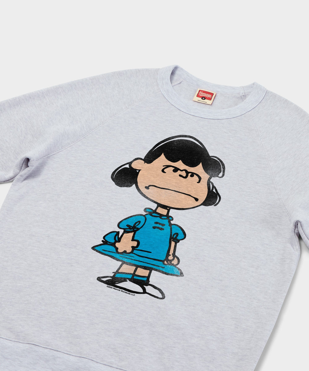 Peanuts Lucy Character Crewneck Unisex