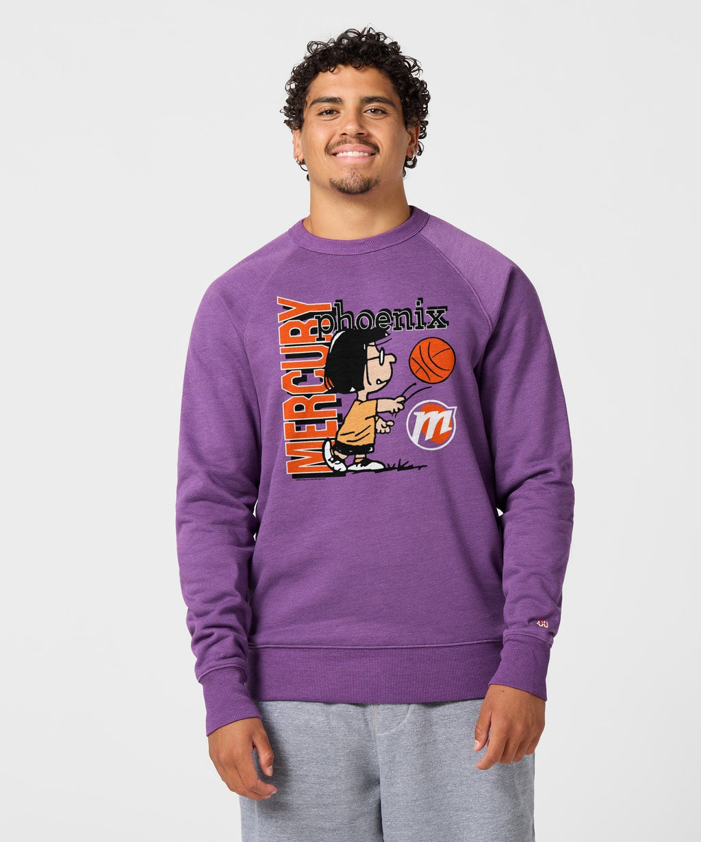Peanuts Marcie x Phoenix Mercury Crewneck Unisex
