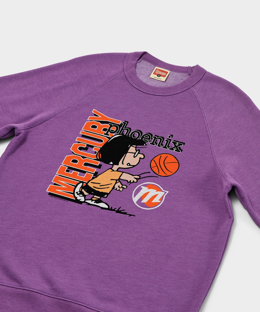 Peanuts Marcie x Phoenix Mercury Crewneck Unisex