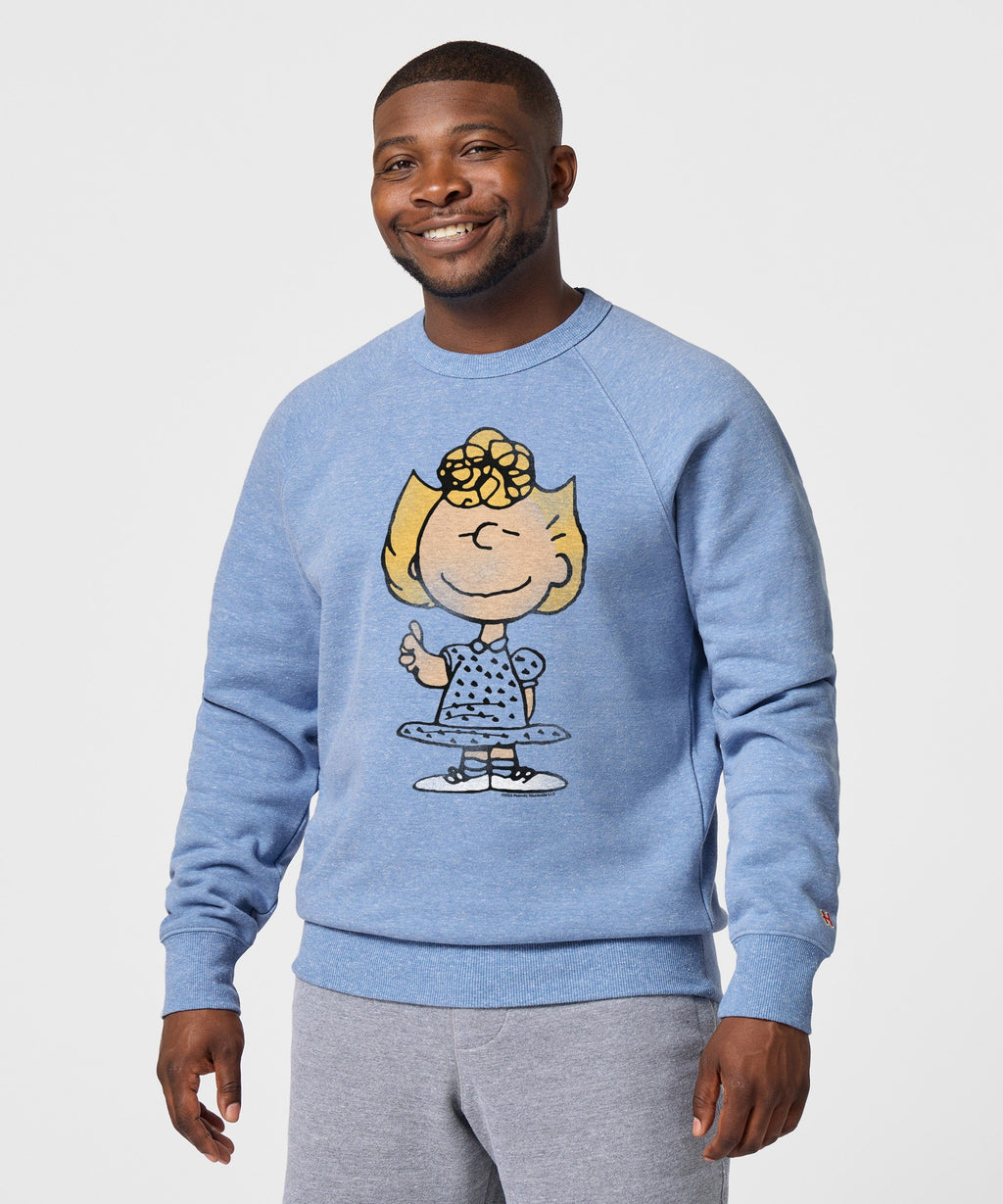 Peanuts Sally Character Crewneck Unisex