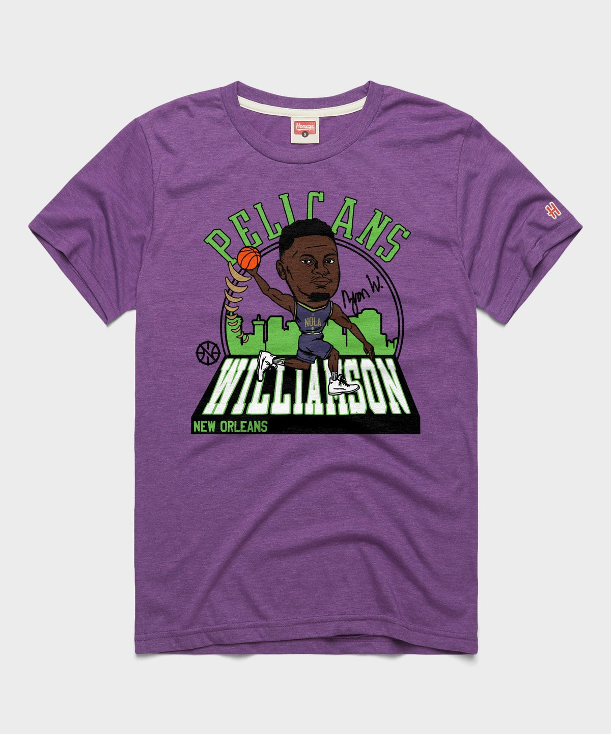 Pelicans Zion Williamson Signature City Edition 2024 Unisex