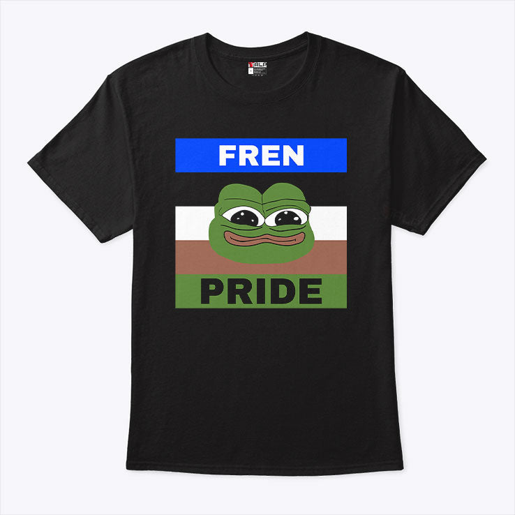 Pepe The Frog Fren Pride T Shirt Unisex