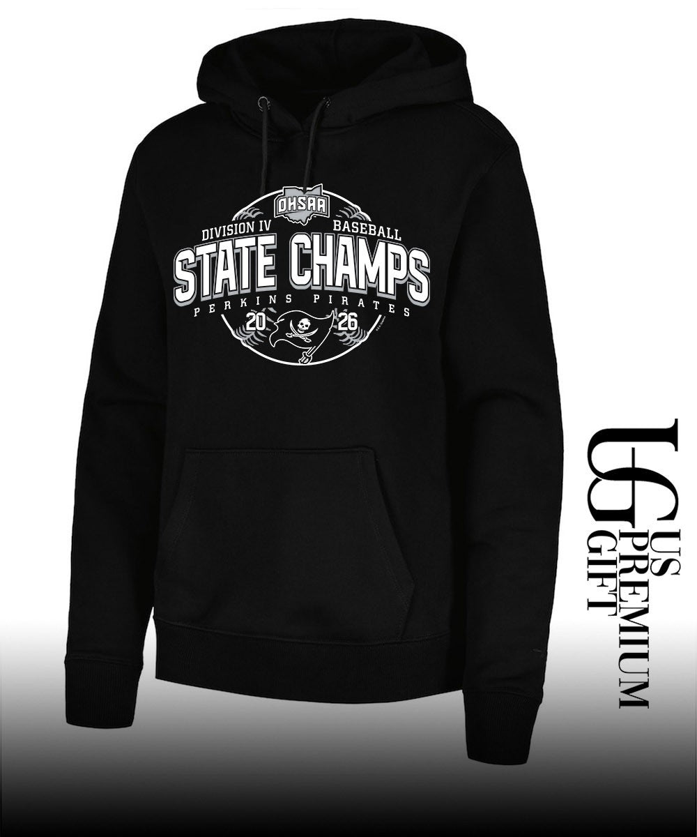Perkins Pirates OHSAA Baseball D4 State Champions 2026 shirt Unisex