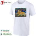 Persian lion and sun ornate mosaic tile classical historic art shirt Unisex