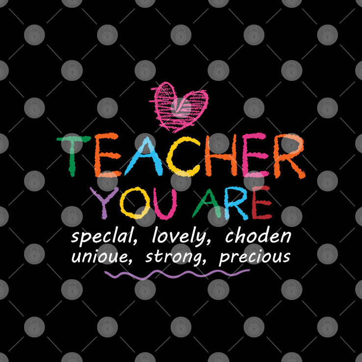 Personalized Teacher You Are Special T Shirt Unisex