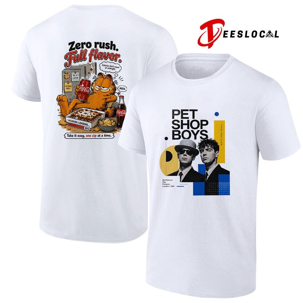 Pet Shop Boys style in every frequency graphic shirt Unisex