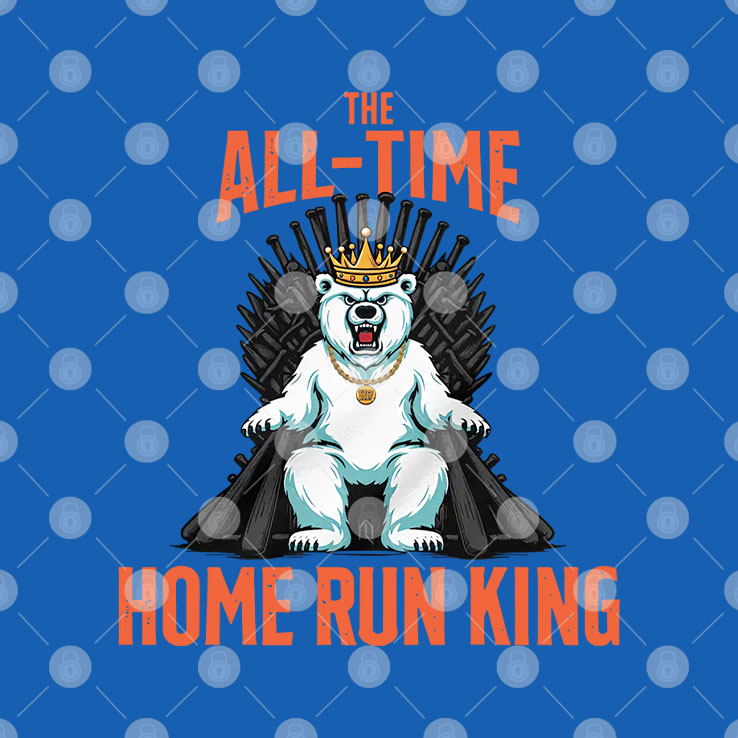 Pete Alonso Mets Polar Bear Home Run King T Shirt Unisex
