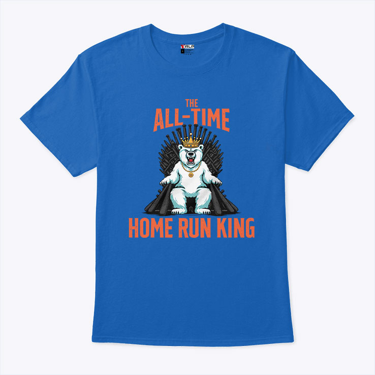 Pete Alonso Mets Polar Bear Home Run King T Shirt Unisex