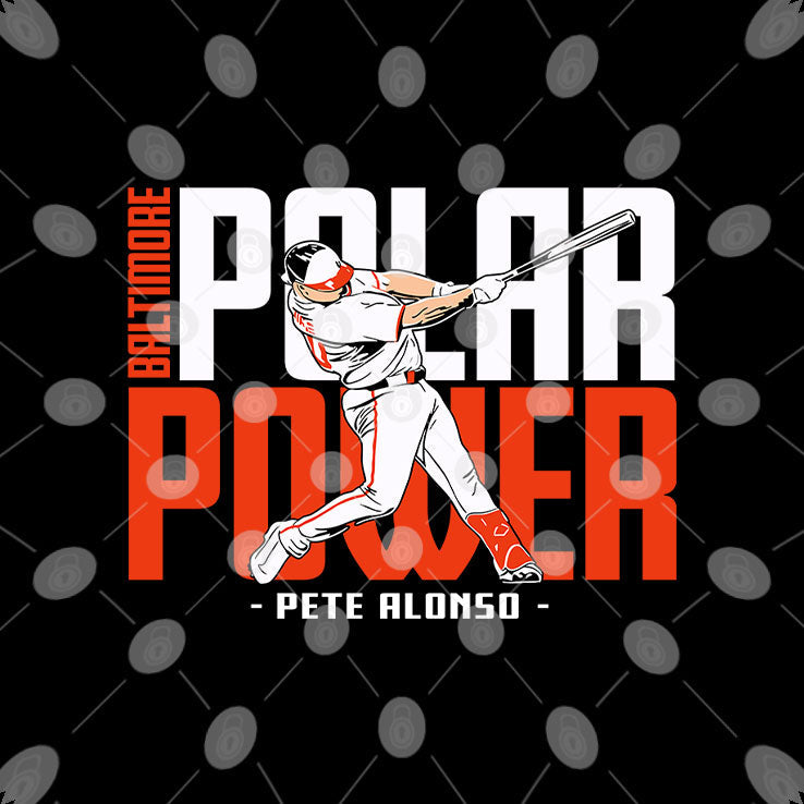 Pete Alonso Polar Power Baltimore T Shirt Unisex
