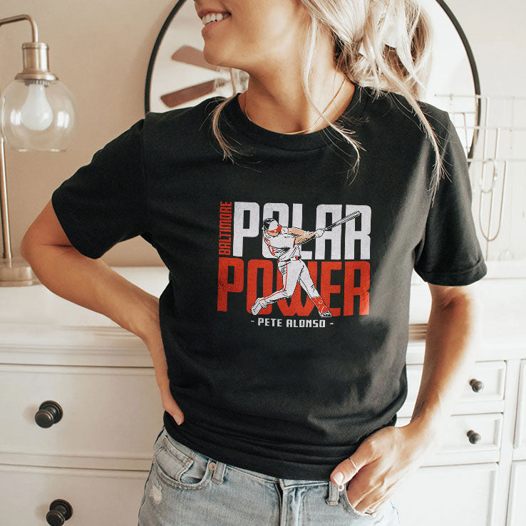 Pete Alonso Polar Power Baltimore T Shirt Unisex