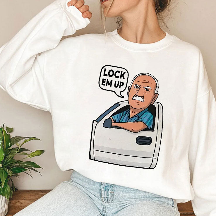 Peter Poppleton Lock Em Up T Shirt Unisex