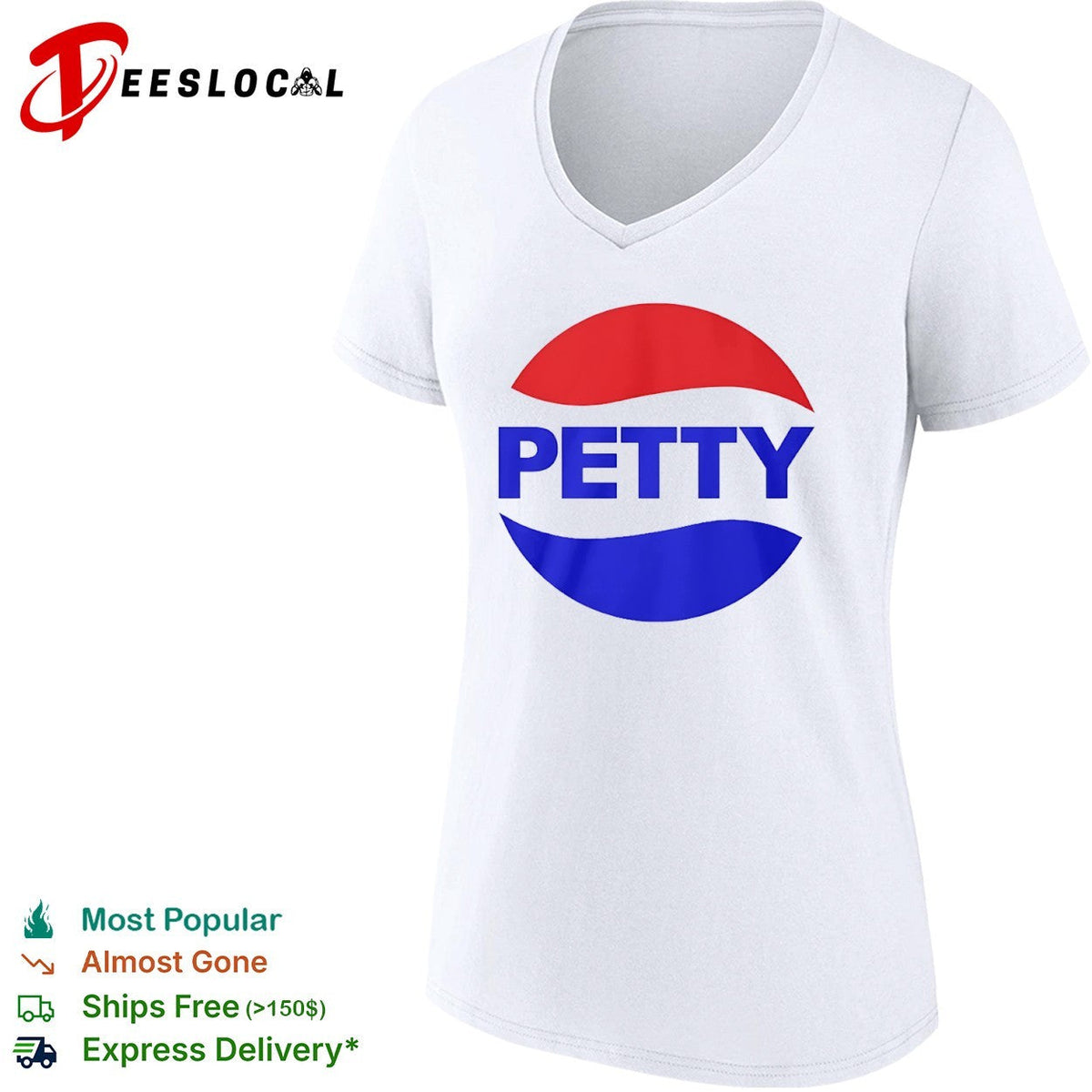 Petty Pepsi Logo Parody shirt Unisex