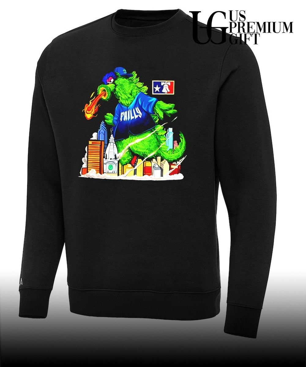 Phanatic Philadelphia Phillies Godzilla mascot shirt Unisex