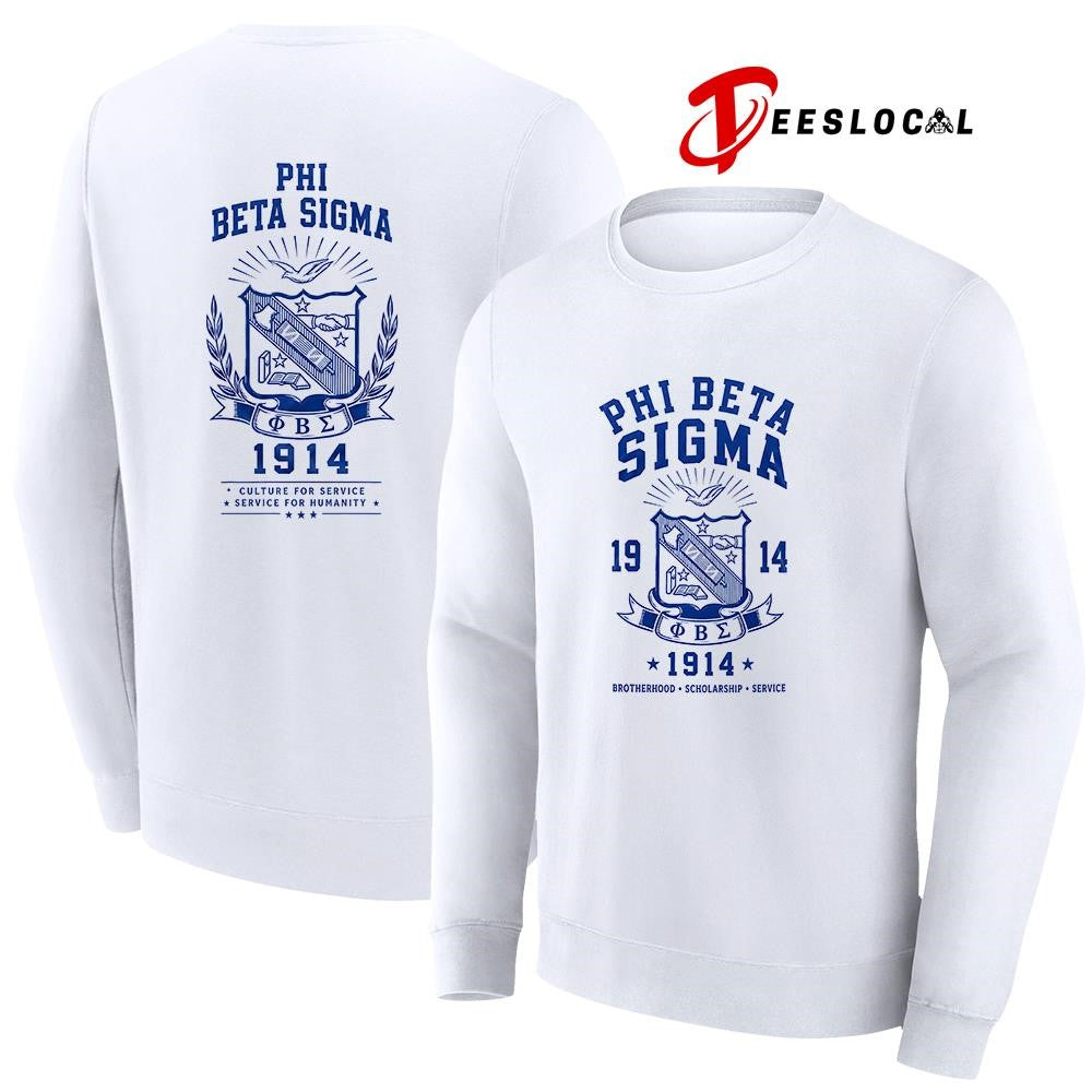 Phi Beta Sigma brotherhood scholarship service culture for service shirt Unisex