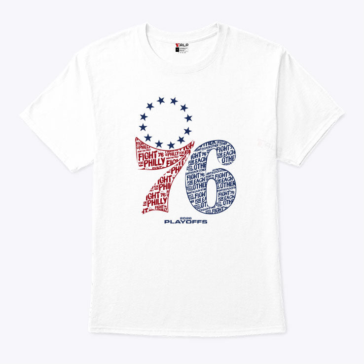 Philadelphia 76ers Playoffs 2026 T Shirt Unisex