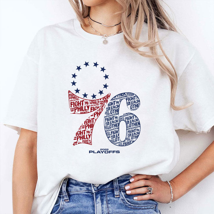 Philadelphia 76ers Playoffs 2026 T Shirt Unisex