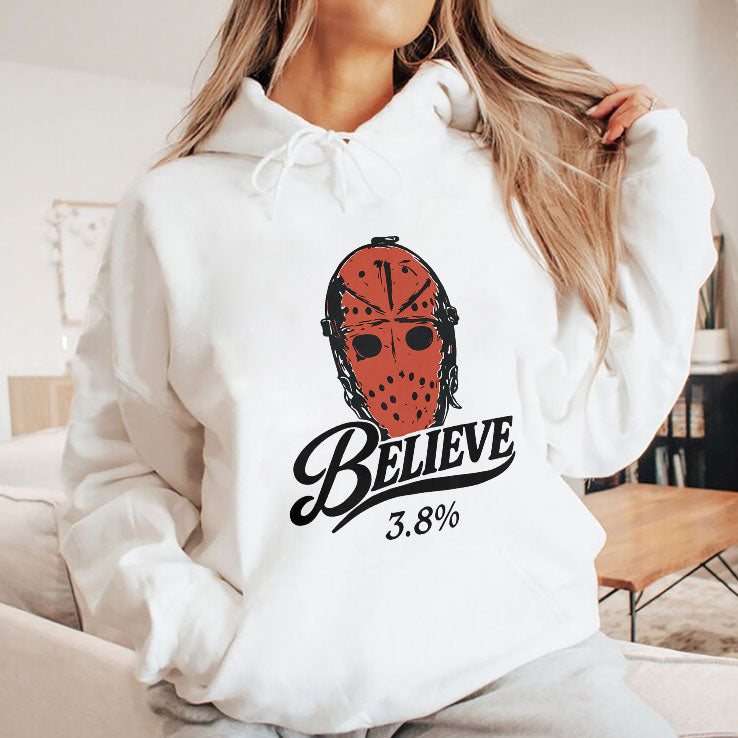 Philadelphia Flyers Believe 3.8% Chance Jason Voorhees Mask Shirt Unisex
