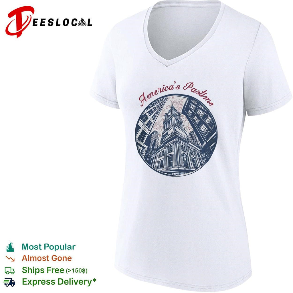 Philadelphia Independence Hall Americas pastime shirt Unisex