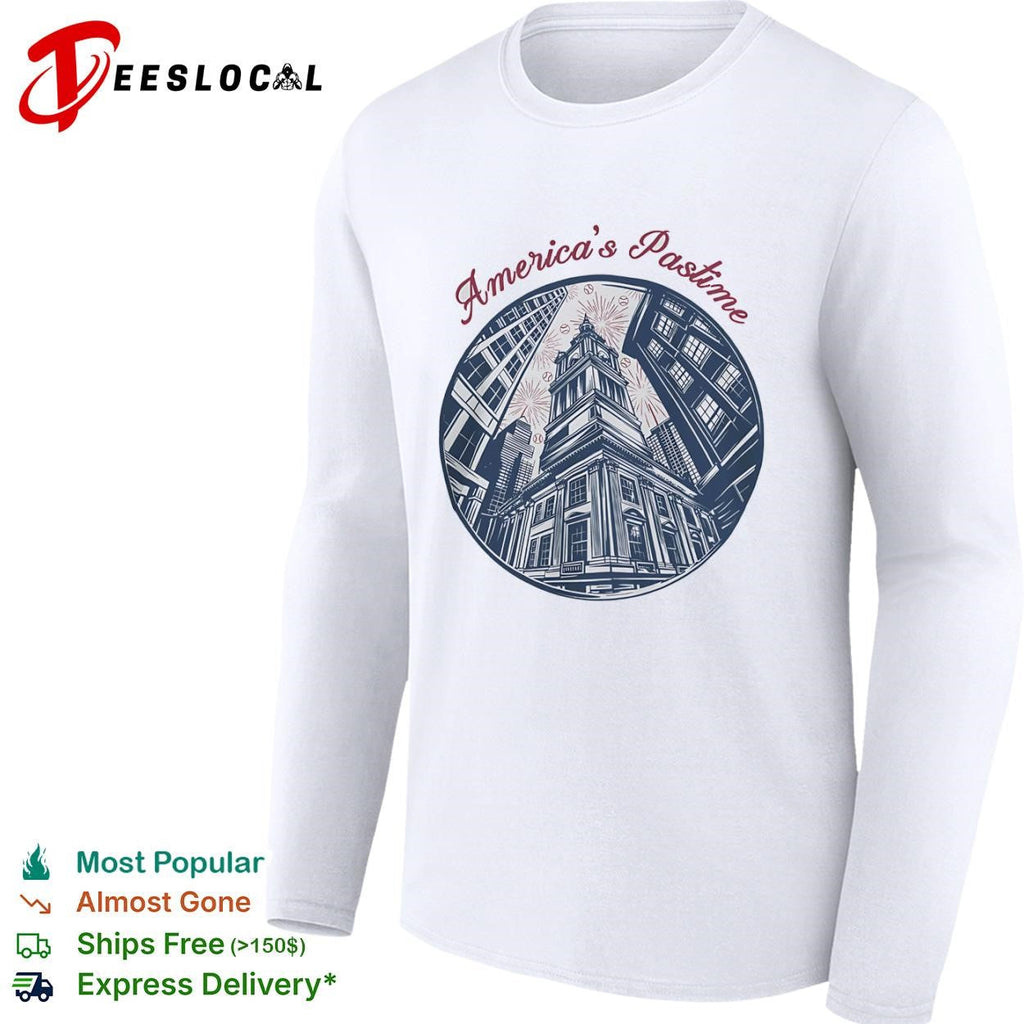 Philadelphia Independence Hall Americas pastime shirt Unisex