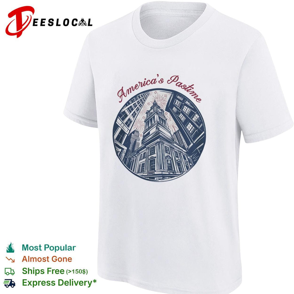 Philadelphia Independence Hall Americas pastime shirt Unisex