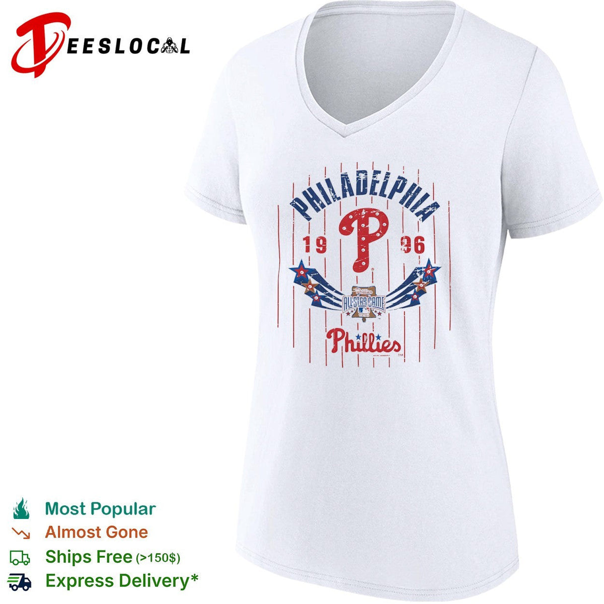 Philadelphia Phillies 1996 All Star Game Logo shirt Unisex