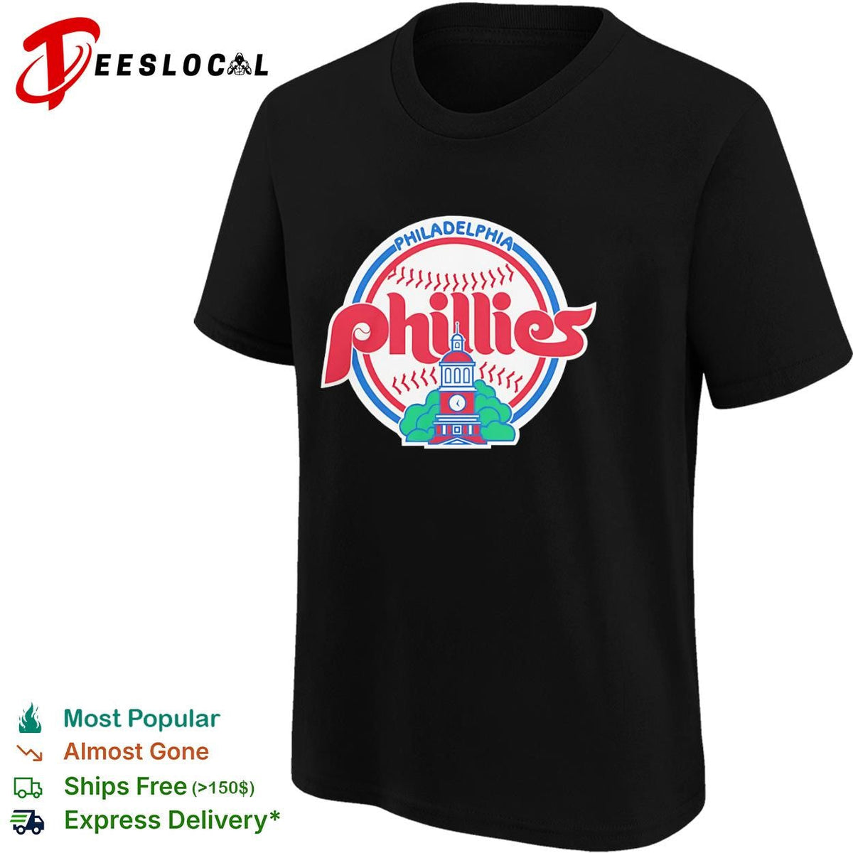 Philadelphia Phillies Independence Hall shirt Unisex
