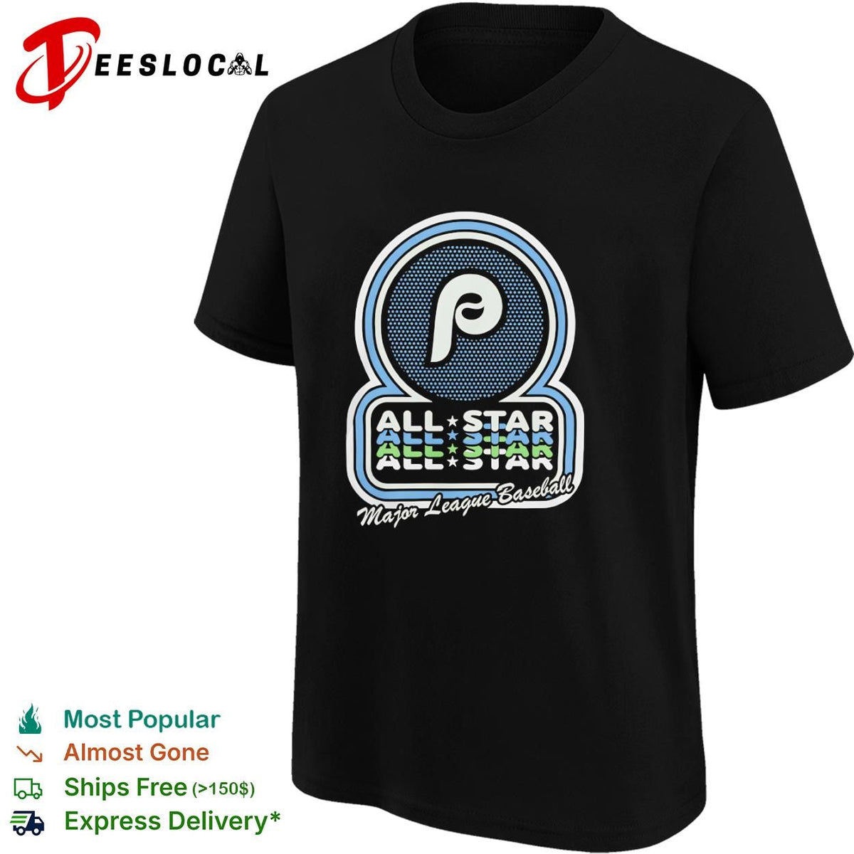 Philadelphia Phillies Major League Baseball All Star Game logo shirt Unisex