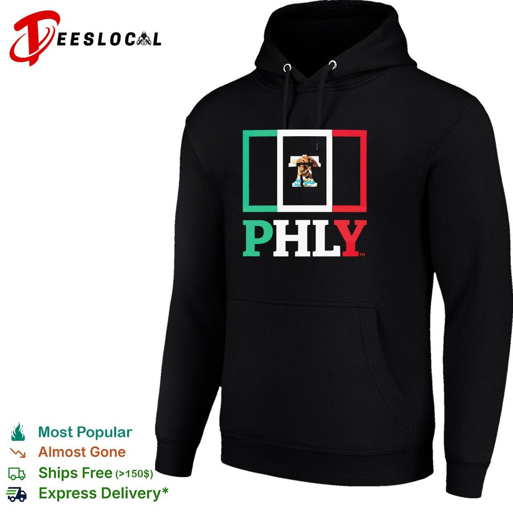 Philadelphia Phillies Mexico PHLY flag mashup heritage city pride shirt Unisex