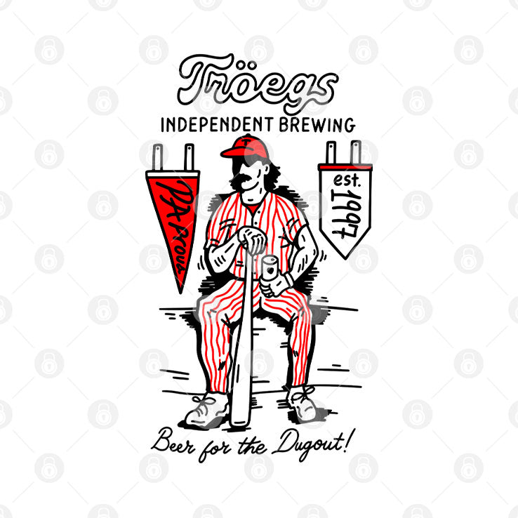 Phillies Troegs Independent Brewing T Shirt Unisex