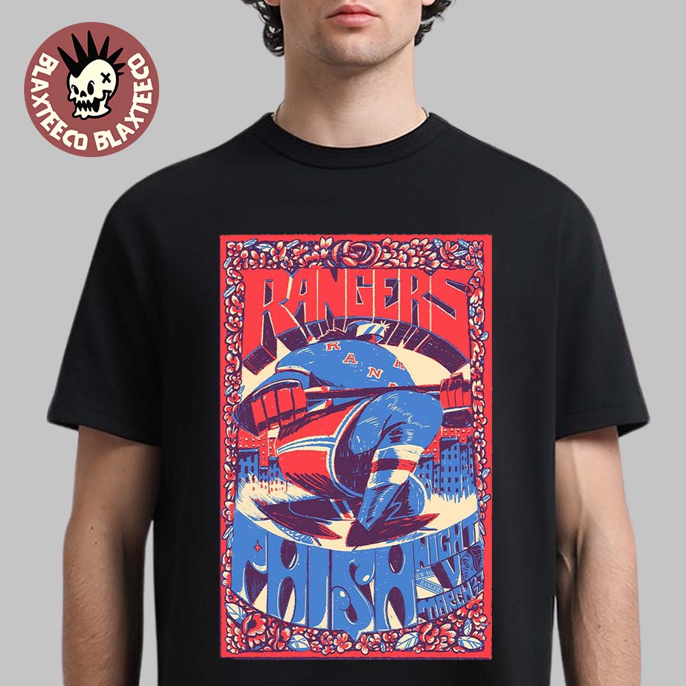Phish X New York Rangers Vs Chicago Blackhawks Match Show At Madison Square Garden In New York On March 27 2026