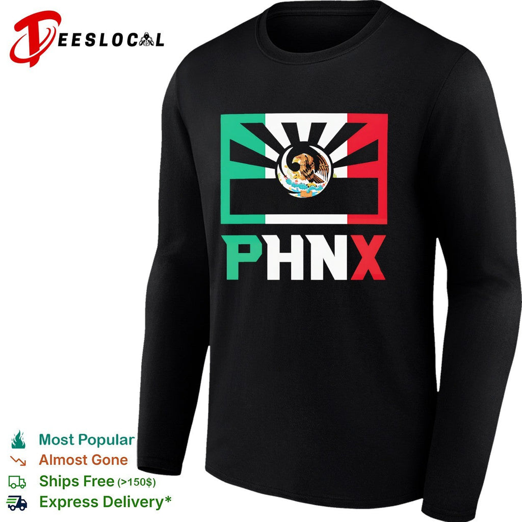 Phoenix Suns Mexico PHNX flag mashup heritage city pride shirt Unisex