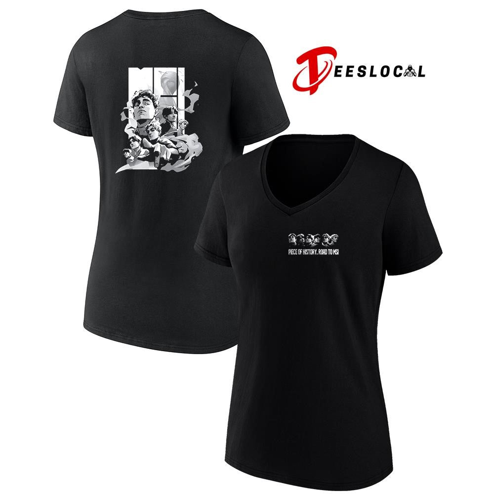 Piece of history road to MSI cartoon shirt Unisex
