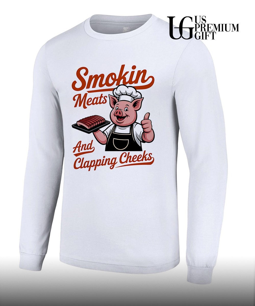 Pig smokin meats and clapping cheeks shirt Unisex