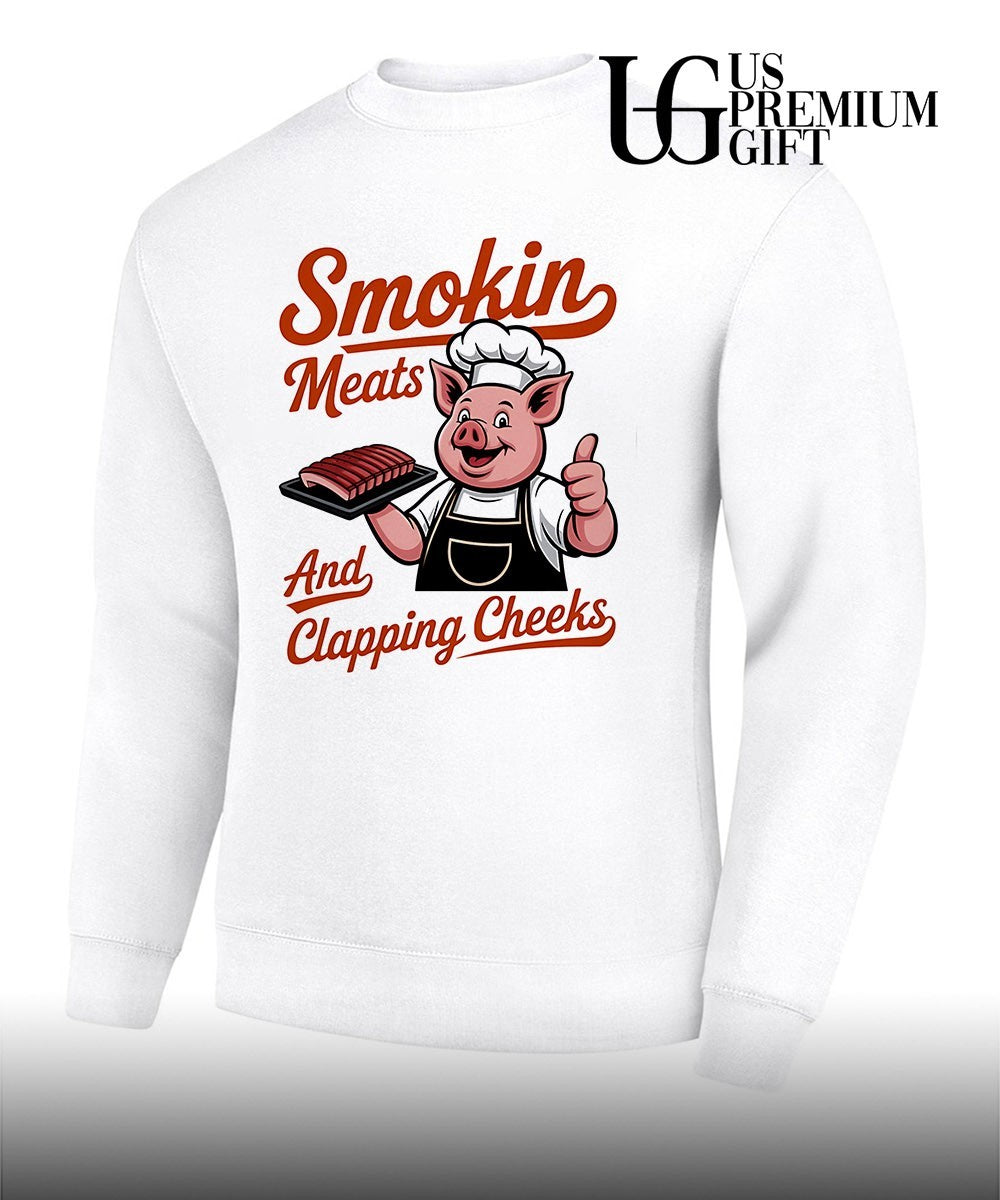 Pig smokin meats and clapping cheeks shirt Unisex