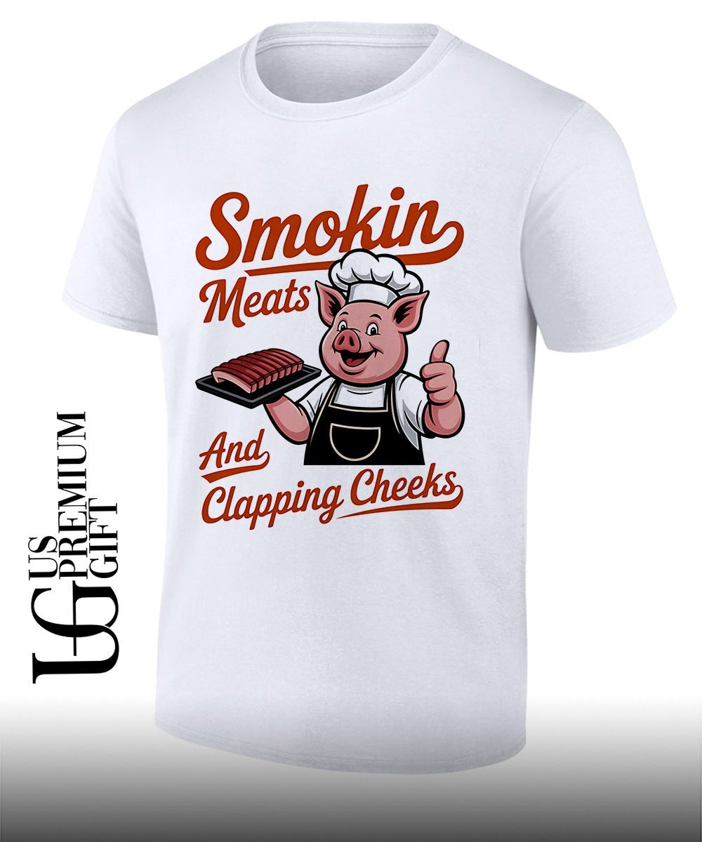 Pig smokin meats and clapping cheeks shirt Unisex