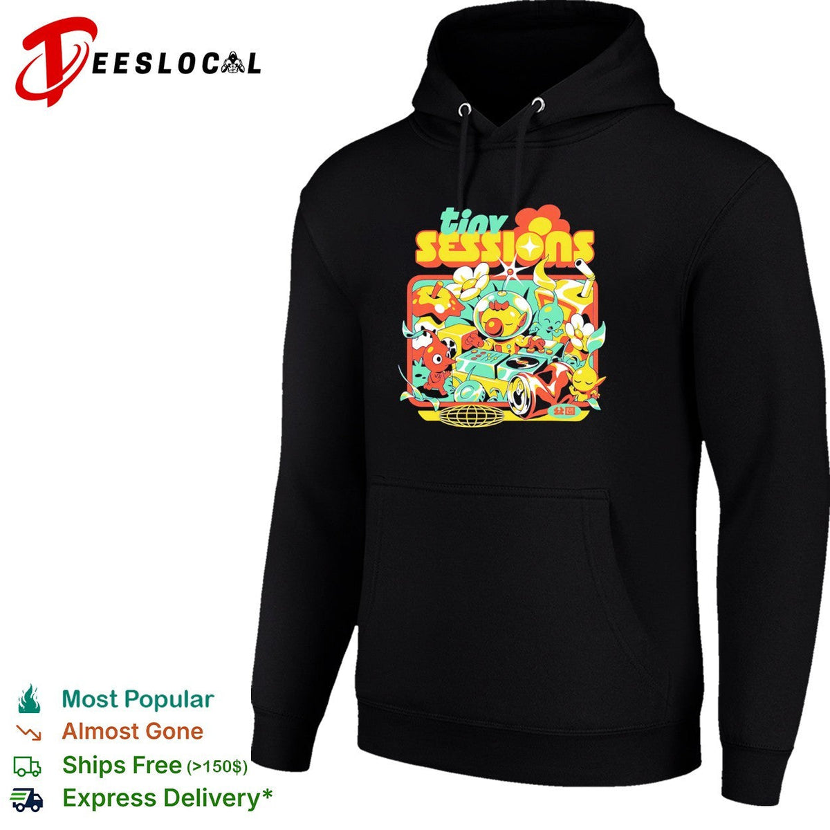 Pikmin and DJ Olimar Tiny Sessions shirt Unisex