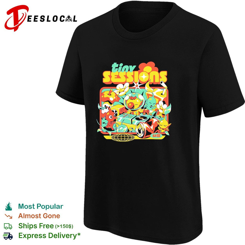 Pikmin and DJ Olimar Tiny Sessions shirt Unisex