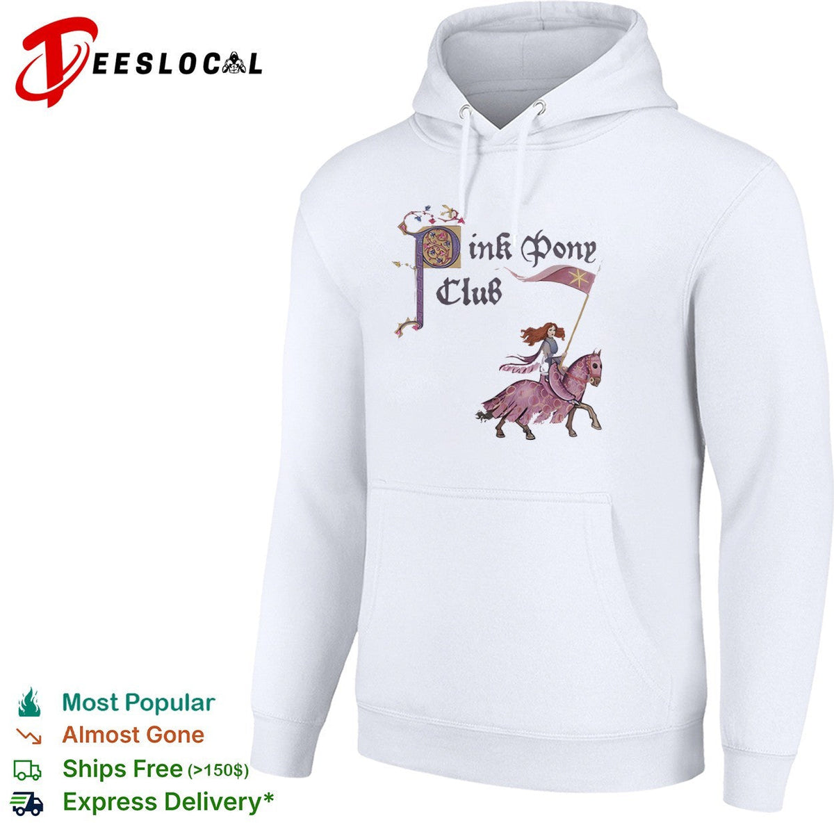 Pink Pony Club Medieval Knight shirt Unisex