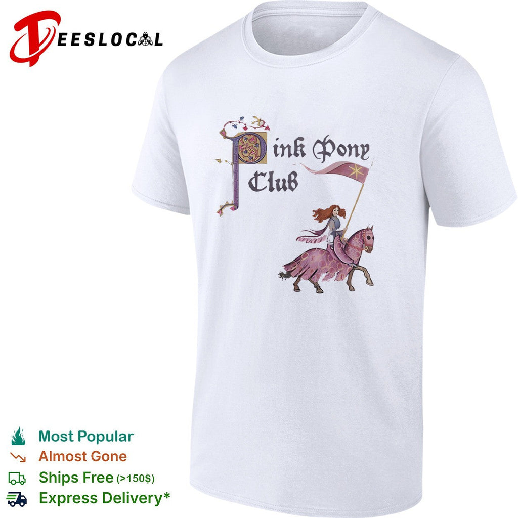 Pink Pony Club Medieval Knight shirt Unisex