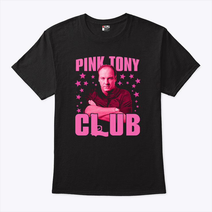 Pink Tony Club Tony Soprano T Shirt Unisex