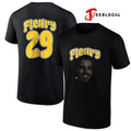 Pittsburgh Penguins Marc André Fleury portrait name and number shirt Unisex