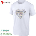 Pittsburgh heart word cloud shirt Unisex