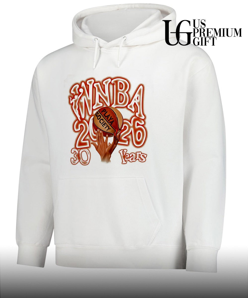 Playa Society Cream WNBA 30 Years shirt Unisex