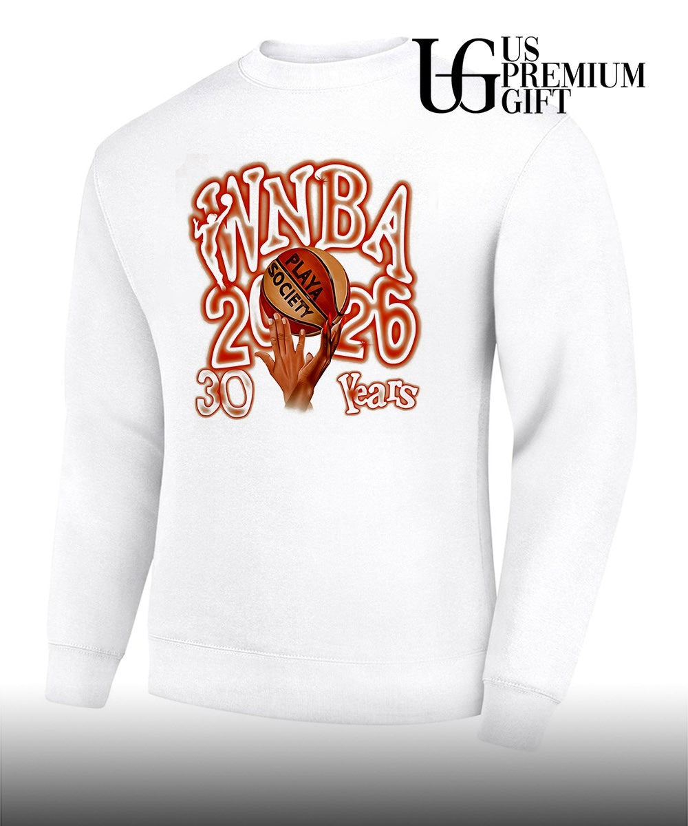 Playa Society Cream WNBA 30 Years shirt Unisex